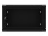 Lanberg Szafa wisząca 19 cali 6U 600x450 drzwi perforowane (flat pack) czarna
